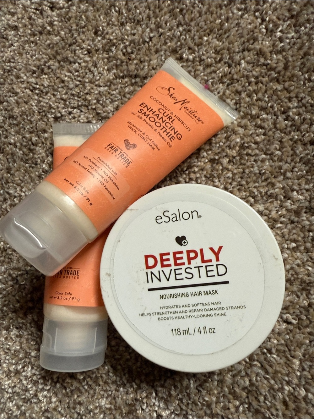 SheaMoisture Orange Coconut Hibiscus Curl Enhancing Smoothie